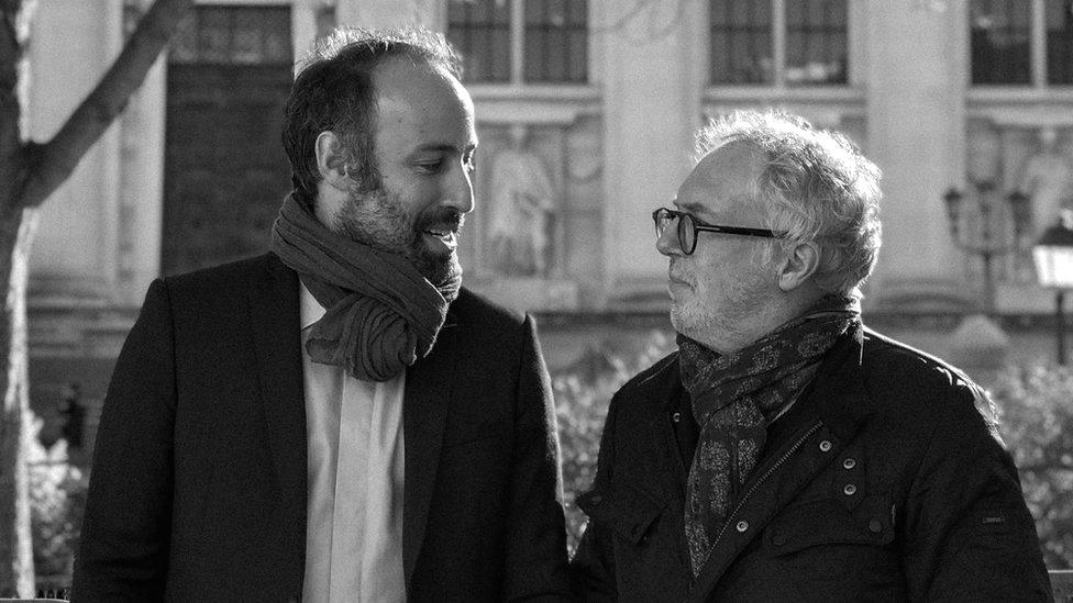 Arthur Dénouveaux (L) and Philippe Duperron