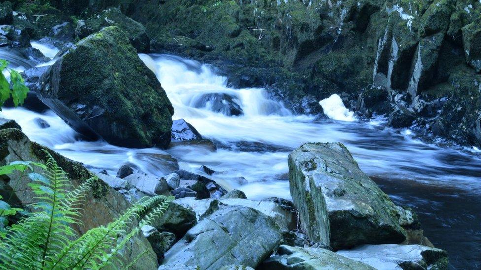 Rapids at Betws Y Coed