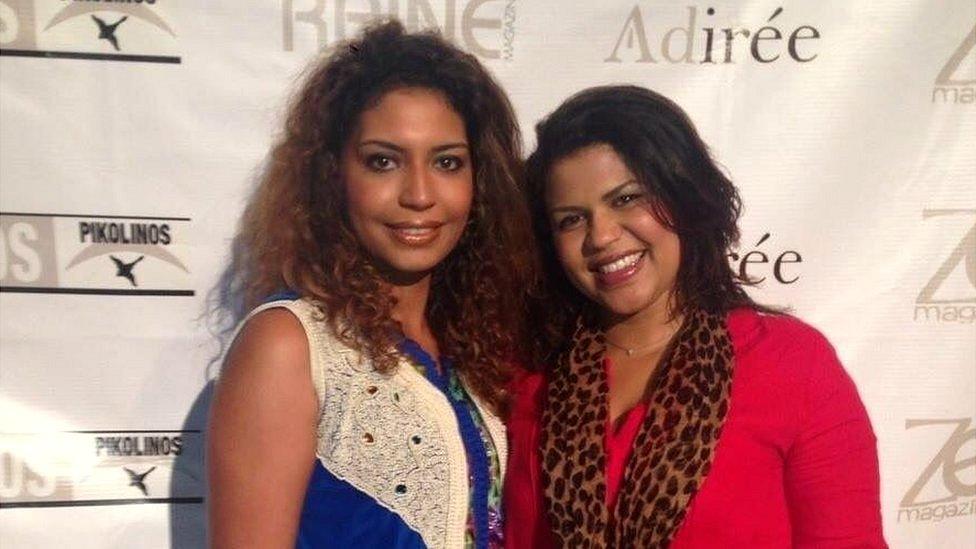 Wafaa Redwani and her sister Sana