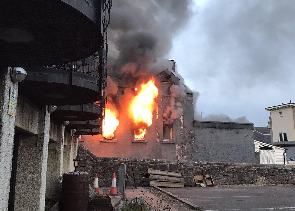 Nick Nairn restaurant fire