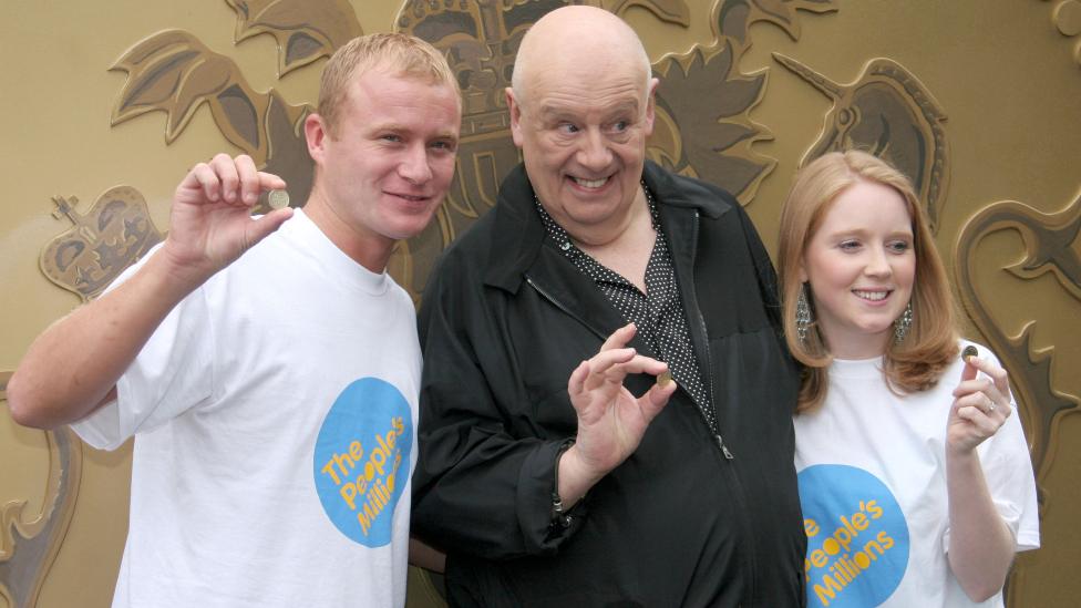 John Savident, Steven Arnold and Julia Haworth of "Coronation Street"