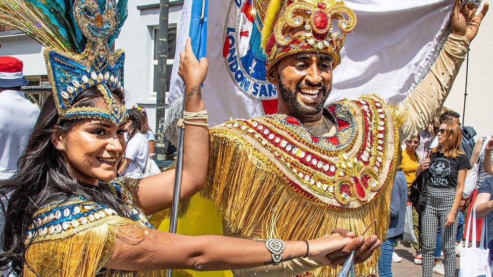 Carnival procession in 2019