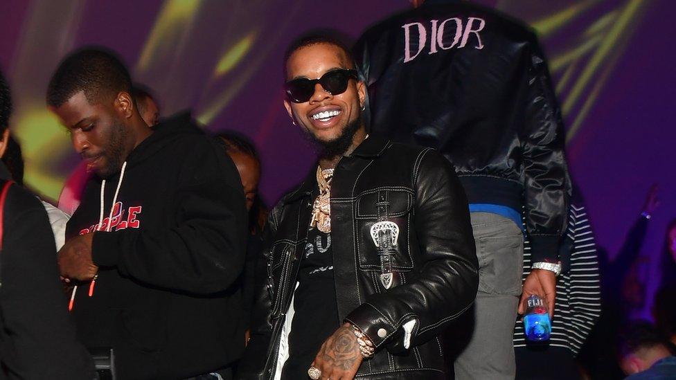 Rapper Tory Lanez hasn't spoken out about the alleged shooting