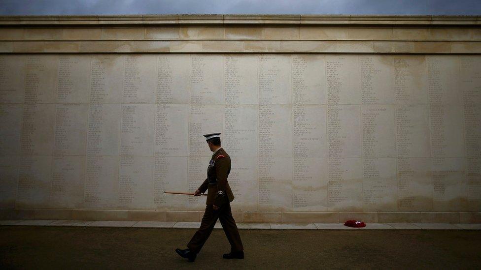 The Armed Forces Memorial at the National Memorial Arboretum