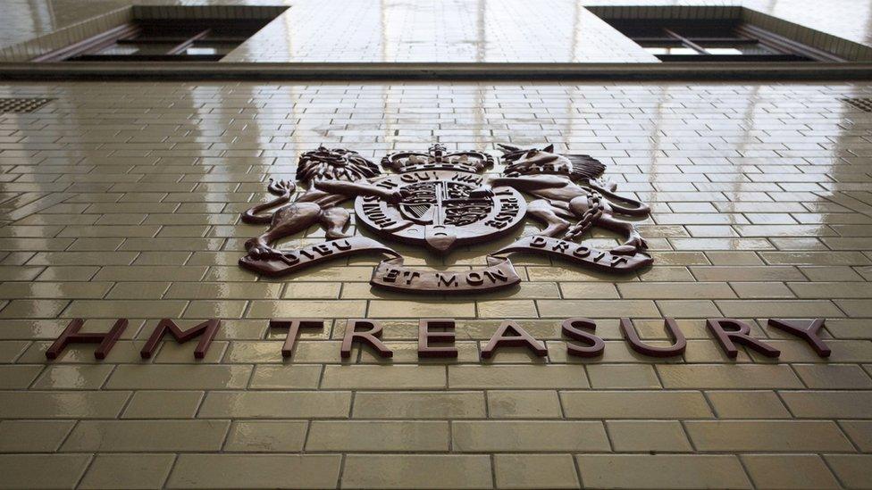 The Treasury building