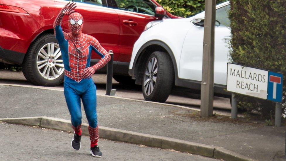 Stockport Spider Man