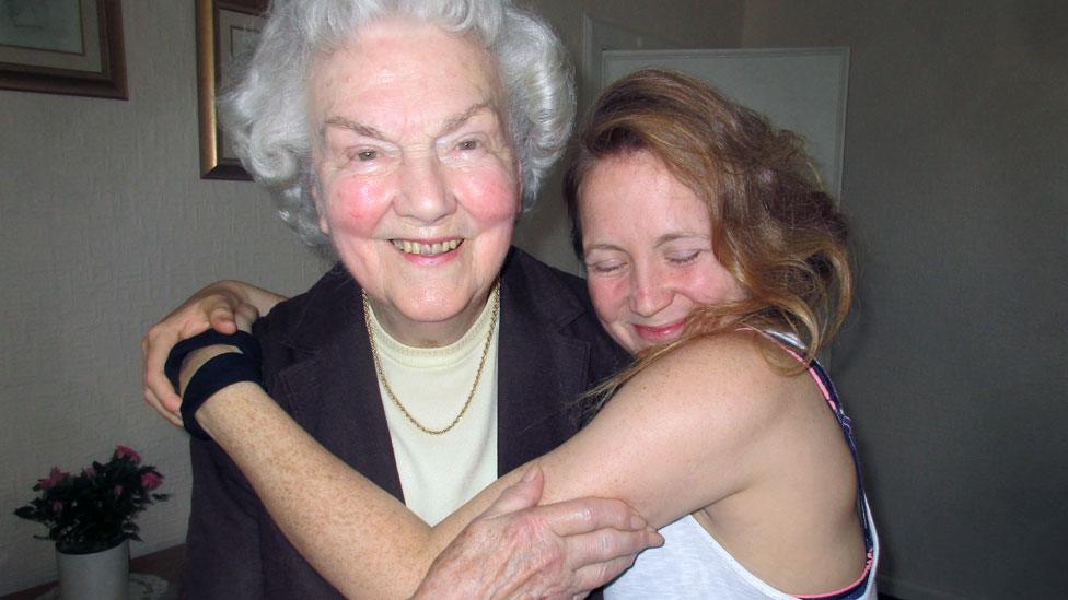 Hollie McNish and her grandmother