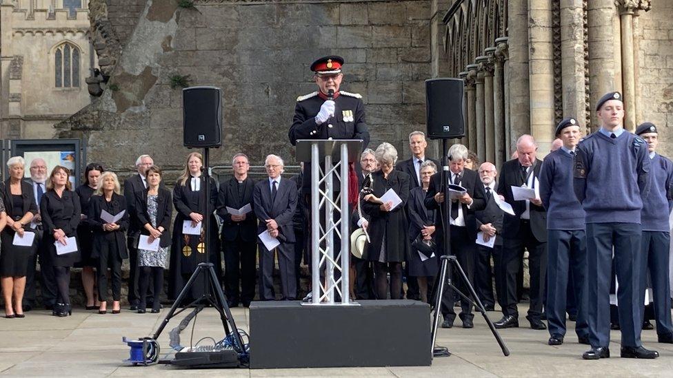 King Charles III's proclamation, Ely