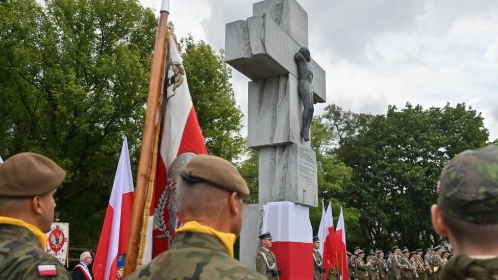 Polish PM pledges memorial to victims of WW2 'genocide by Ukrainian nationalists'