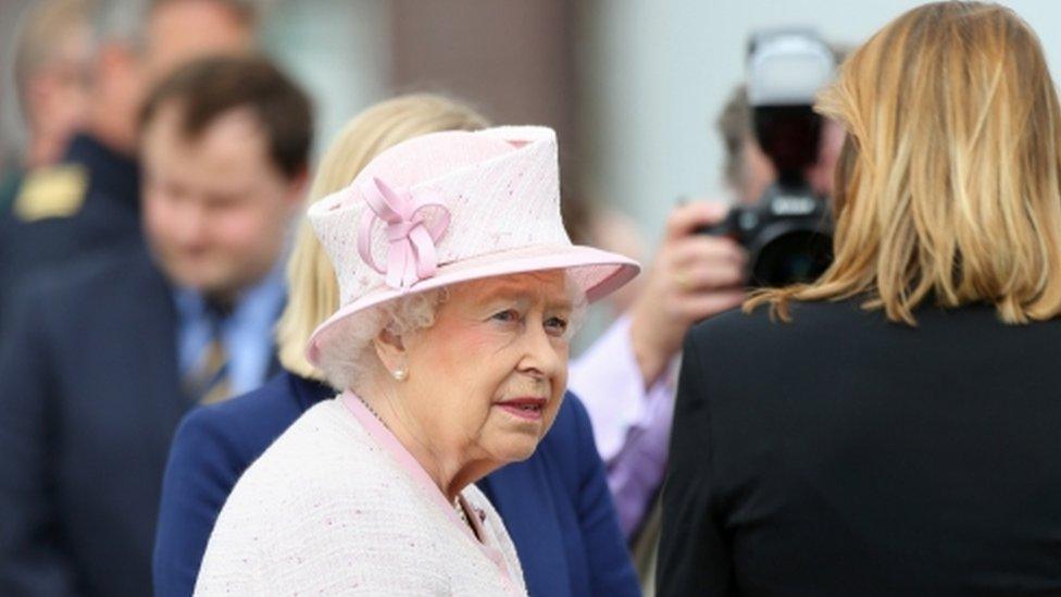 The Queen visits the EAAA