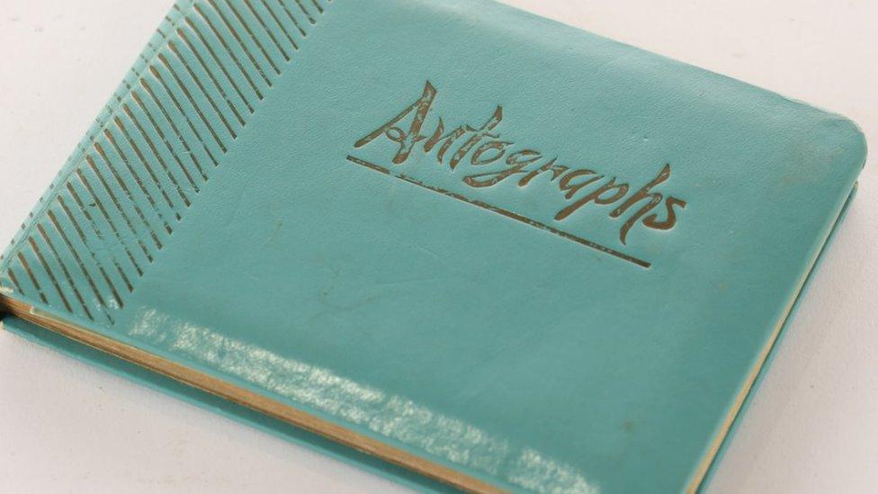 Autograph book