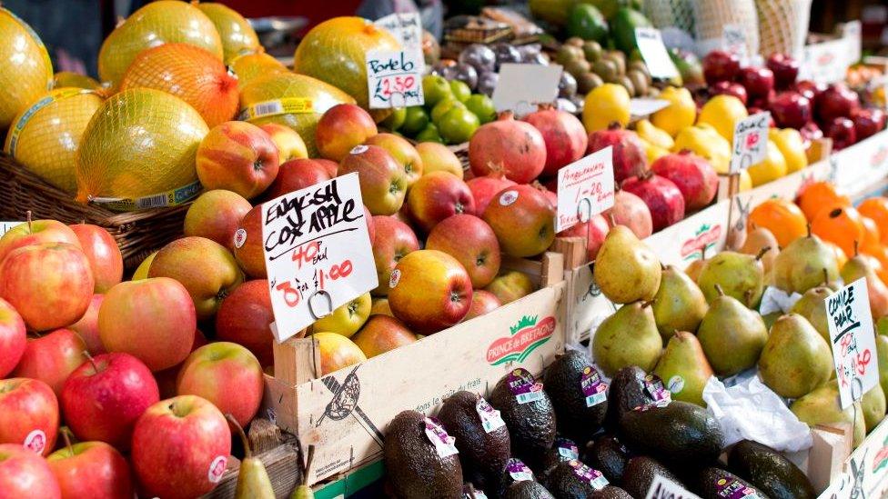 Fruit and veg stall