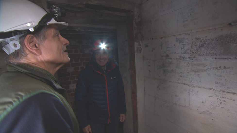 Inside the tunnels with Simon Davies and Paul Rose