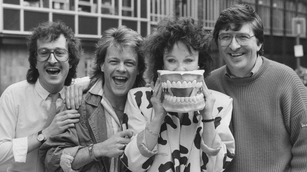 Steve Wright, Bruno Brookes, Janice Long and Simon Bates