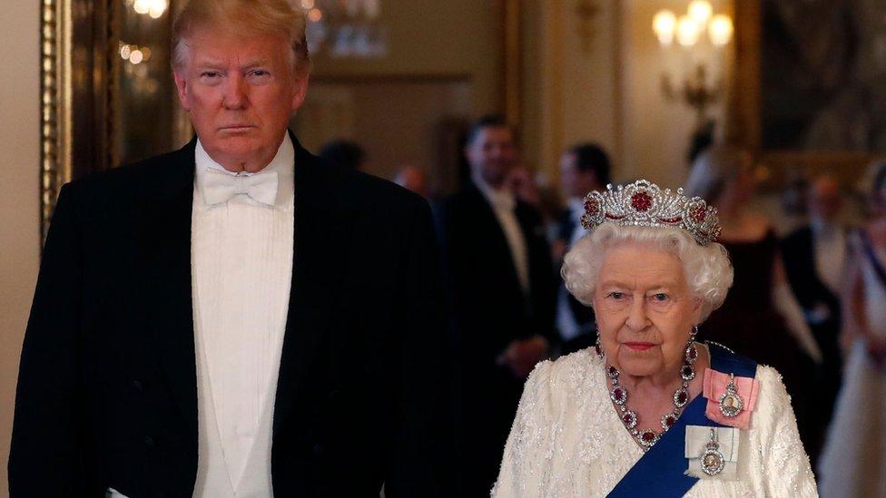 The-Queen-hosted-Trump-at-a-formal-banquet-on-Monday-evening