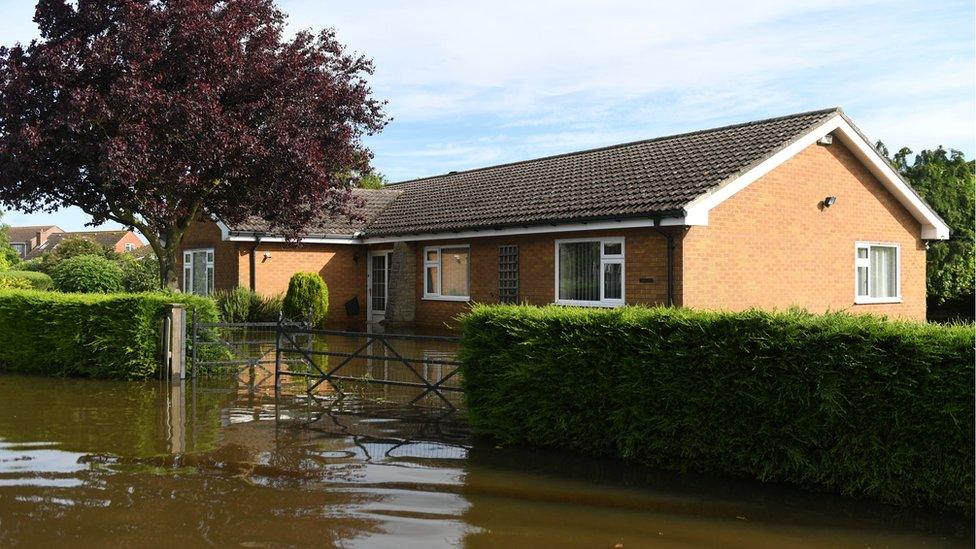 Flooding in Lincolnshire