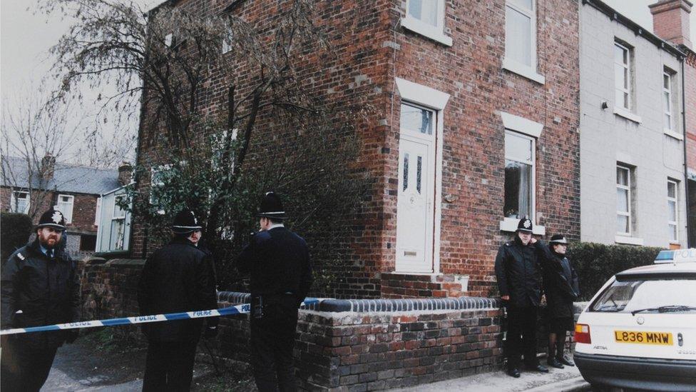 Balne Lane crime scene