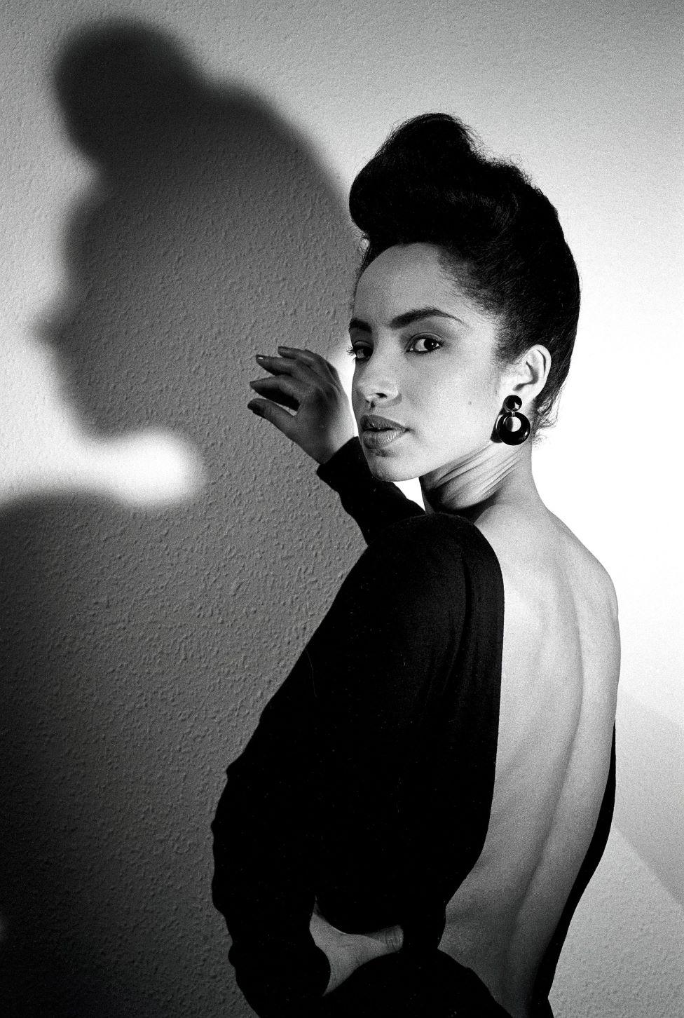 Dress by Fiona Dealey worn by Sade, 1983