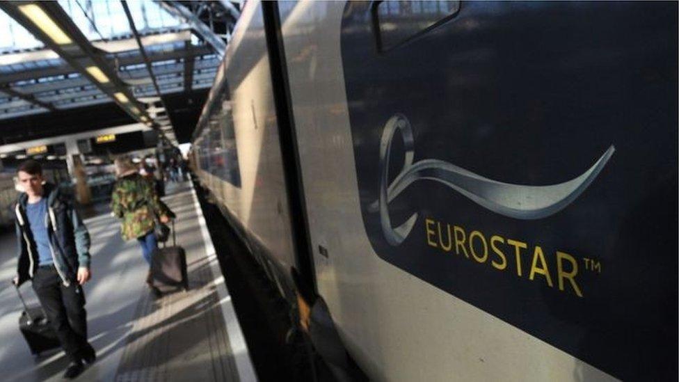 Eurostar train