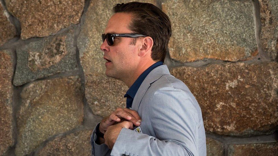 James Murdoch, chief executive officer of 21st Century Fox, attends the annual Allen & Company Sun Valley Conference, July 5, 2016 in Sun Valley, Idaho.