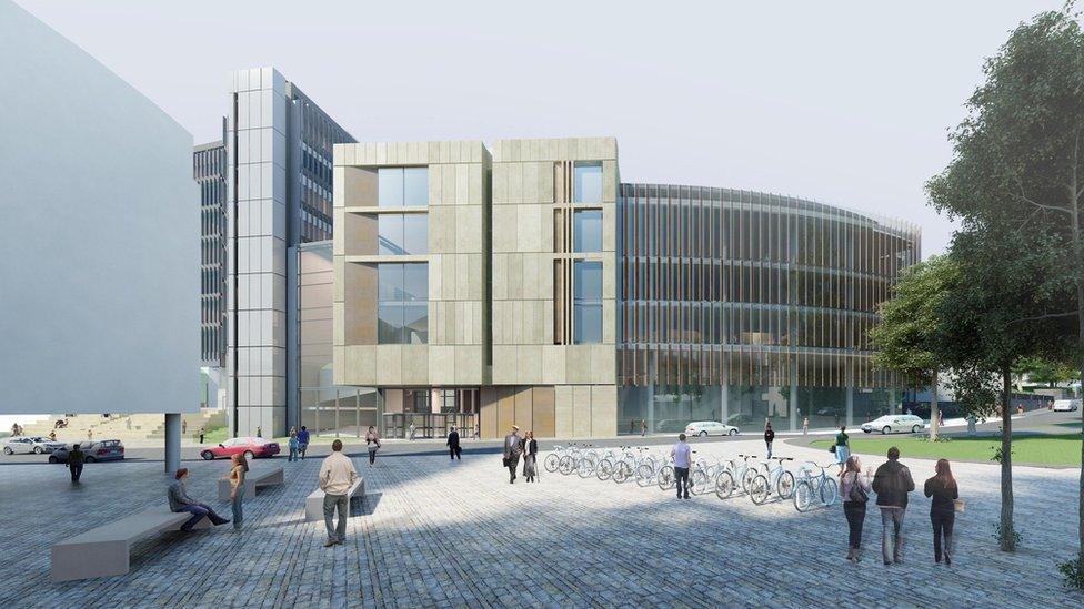 Glasgow Uni Western Infirmary plans