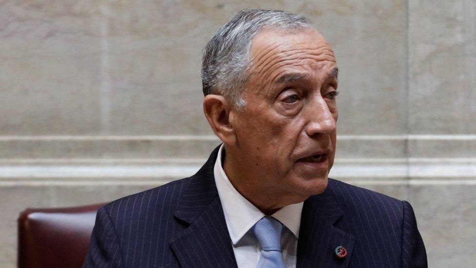 Portuguese President Marcelo Rebelo de Sousa