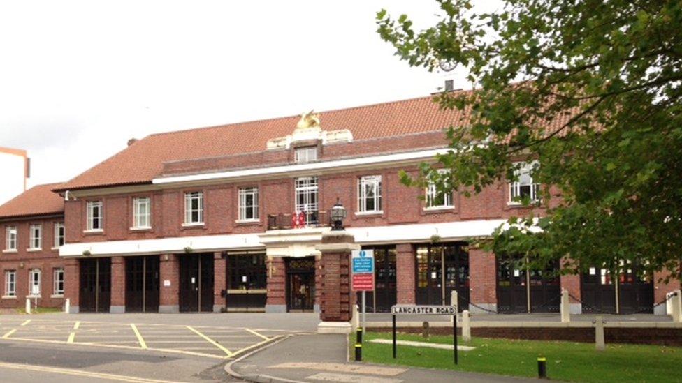 Central fire station, Leicester