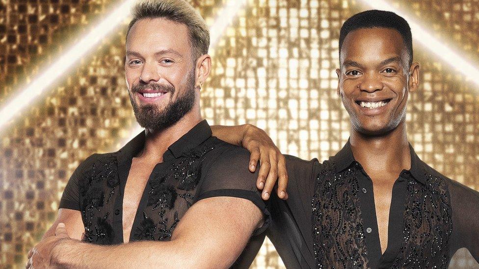 John Whaite and Johannes Radebe