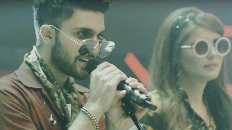 Ahad Raza Mir and Mohmina Mustehsan sing Ko Ko Korina in Coke Studio Pakistan