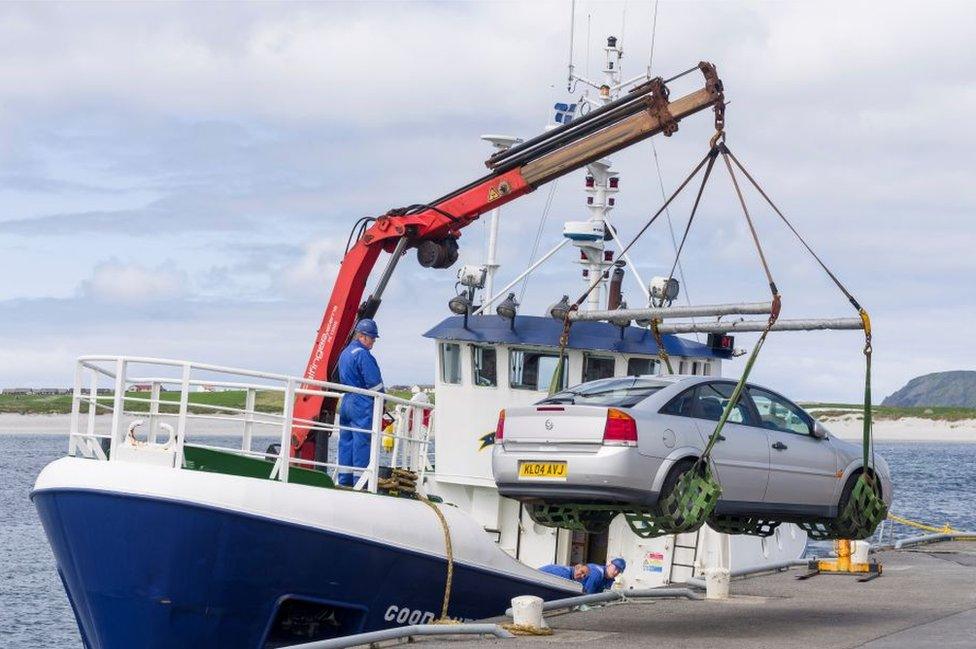 Fair Isle ferry