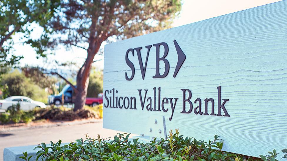 Silicon Valley Bank signage