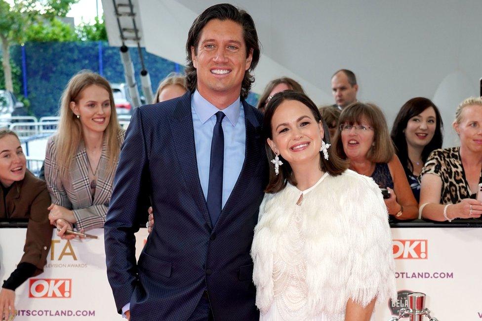 Vernon Kay and Giovanna Fletcher