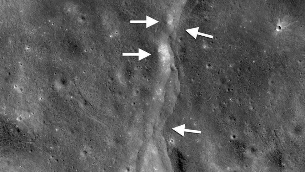 NASA-image-shows-scarps-on-the-surface-of-the-moon