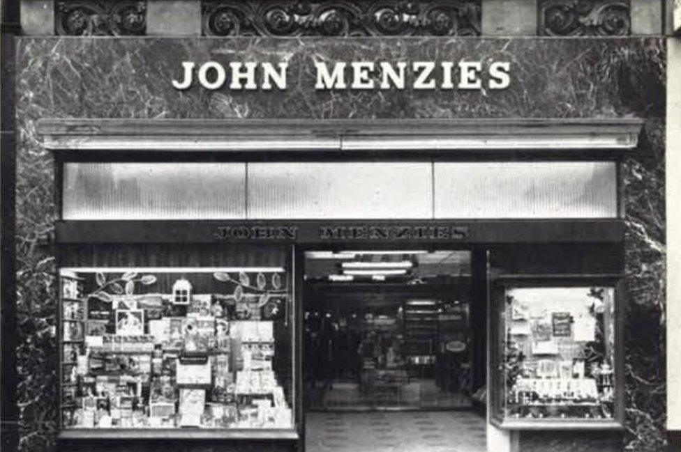 John Menzies, Princes Street, Edinburgh