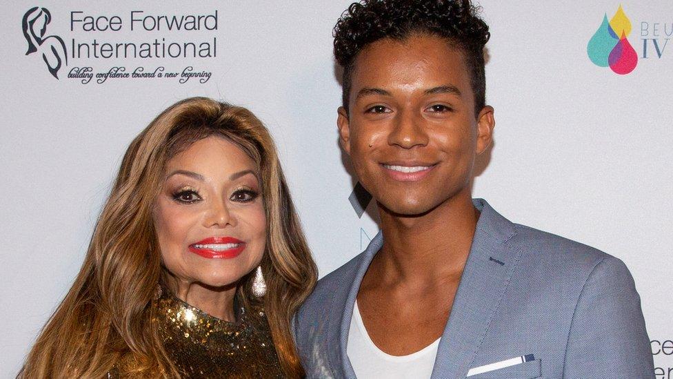 La Toya Jackson and Jafaar Jackson