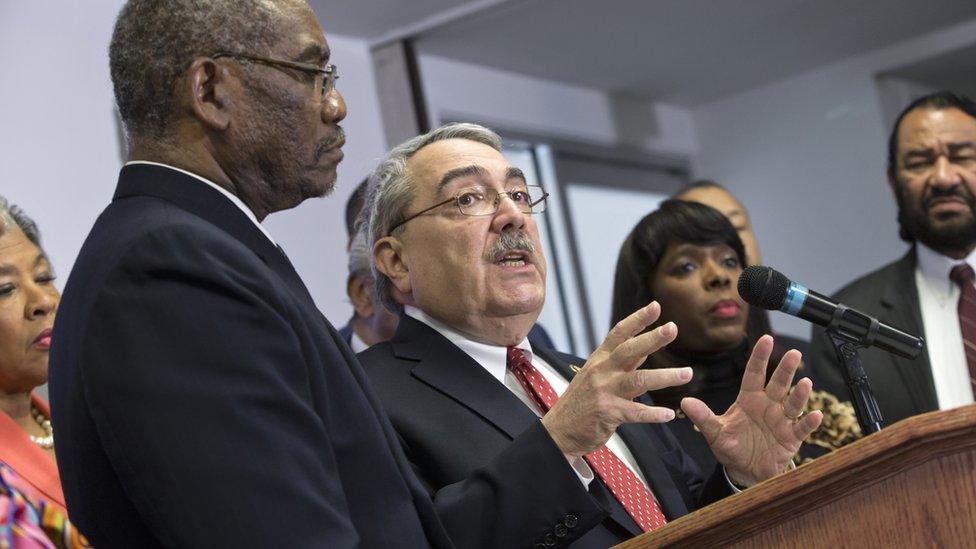 Members of the Congressional Black Caucus