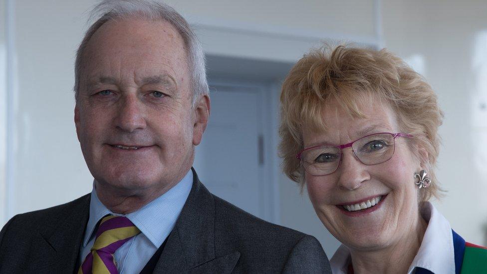 Christine and Neil Hamilton