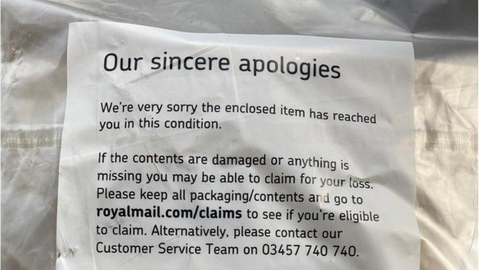 From Royal Mail