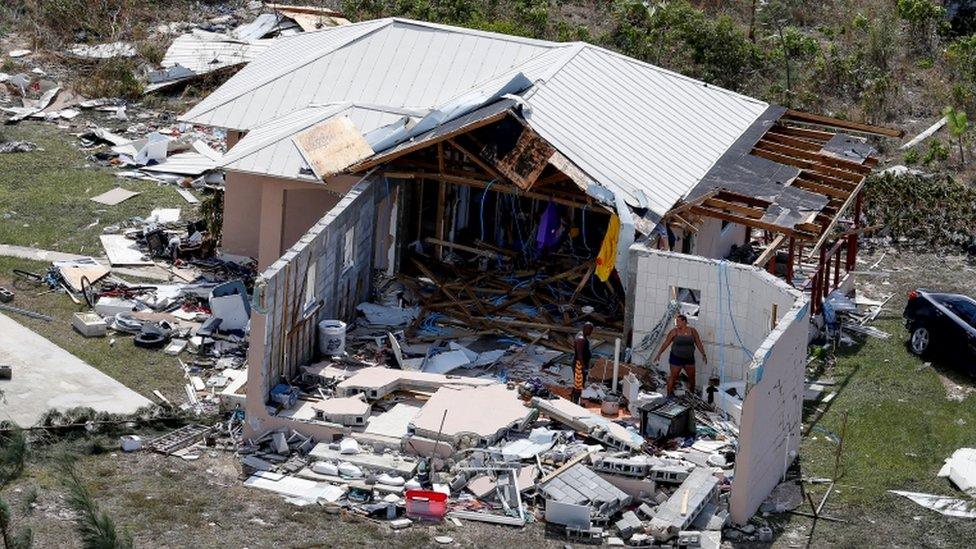 Hurricane Dorian's devastation on Grand Bahama