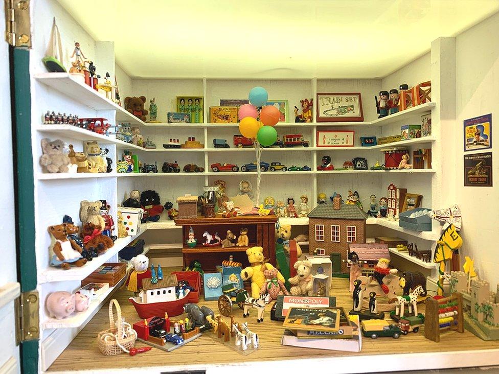 Toyshop inside