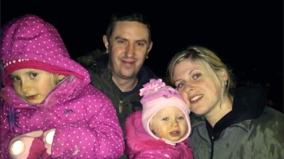 PC Dave Phillips and family