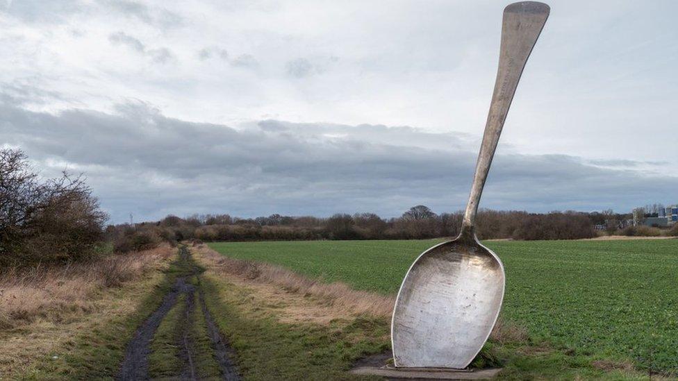 Eat for England, by Bob Budd in Seaton Valley, Northumberland