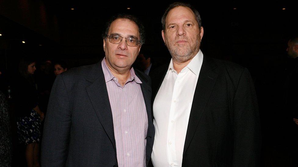 Bob and Harvey Weinstein