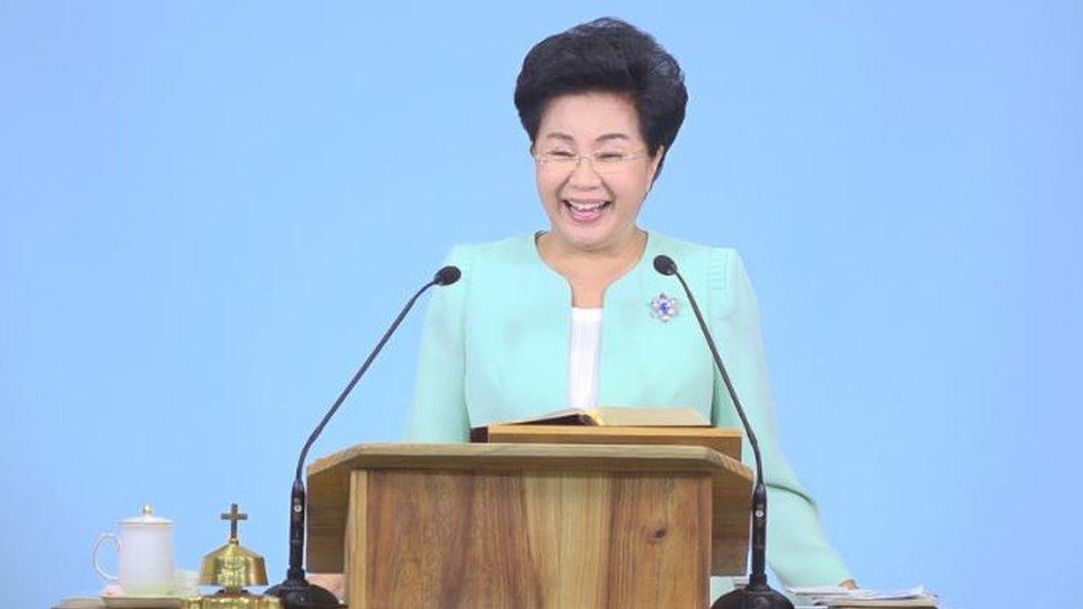 Shin Ok-ju, founder of Grace Church Road