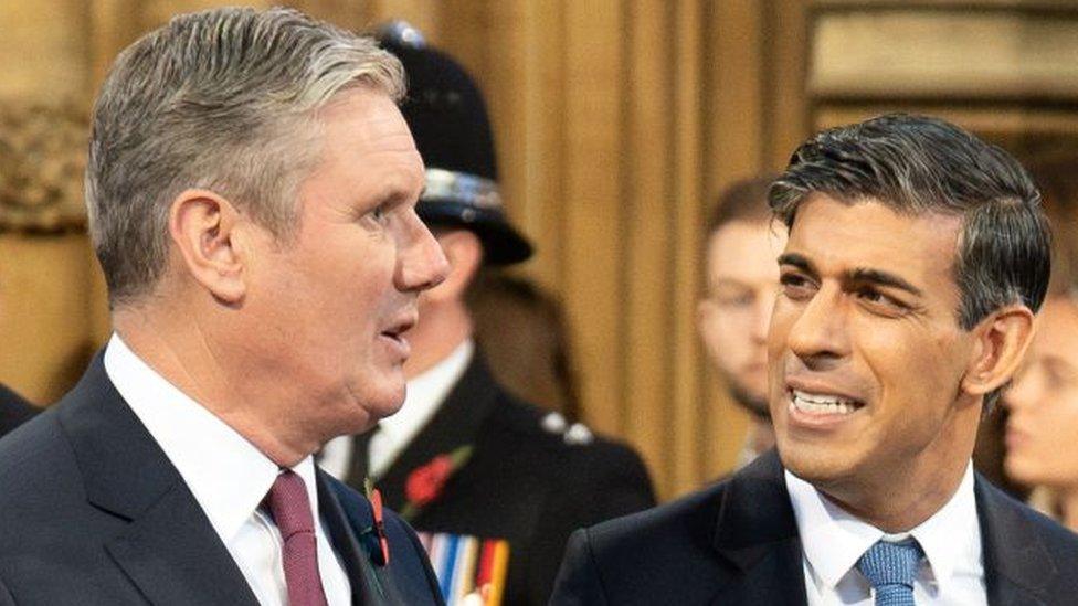 Keir Starmer and Rishi Sunak