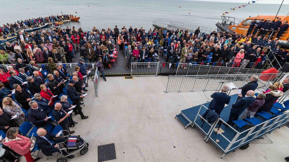 RNLI ceremony