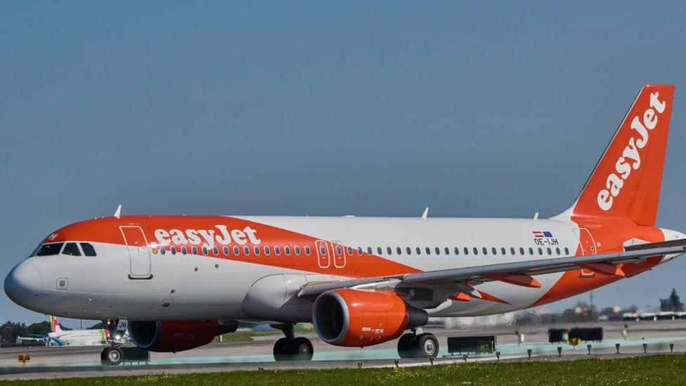 easyJet plane