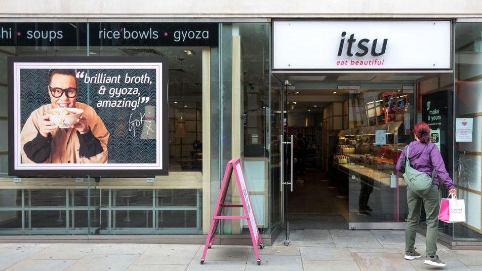 Itsu shop front