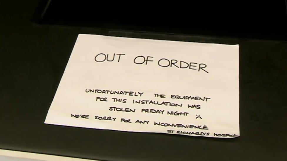 Out of Order sign