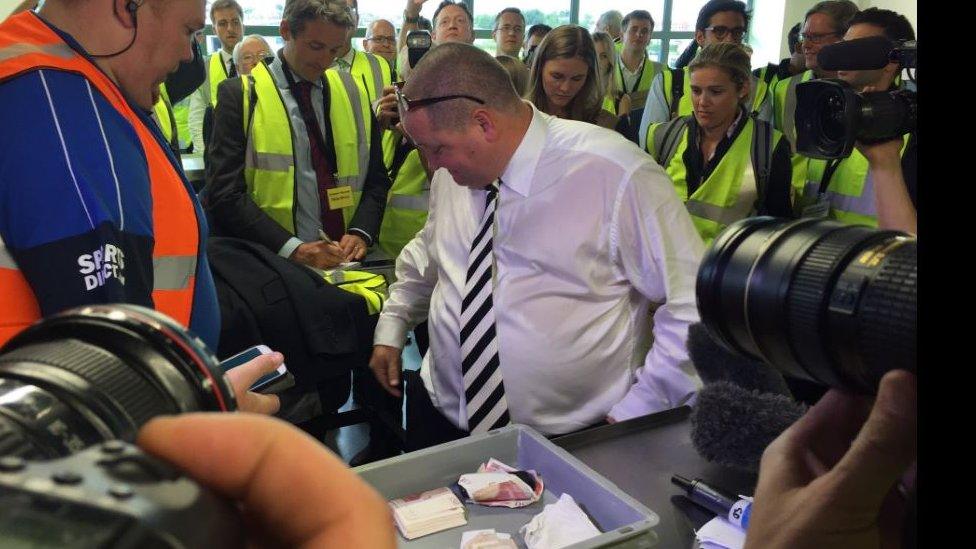 Mike Ashley is searched